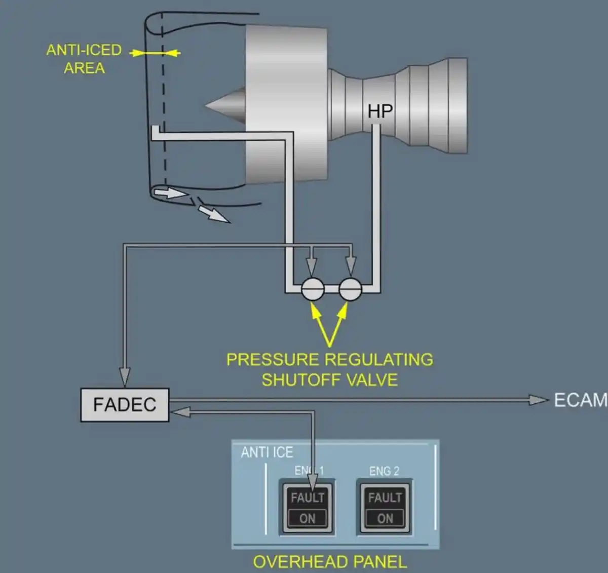 Engine Anti-Ice System Failure