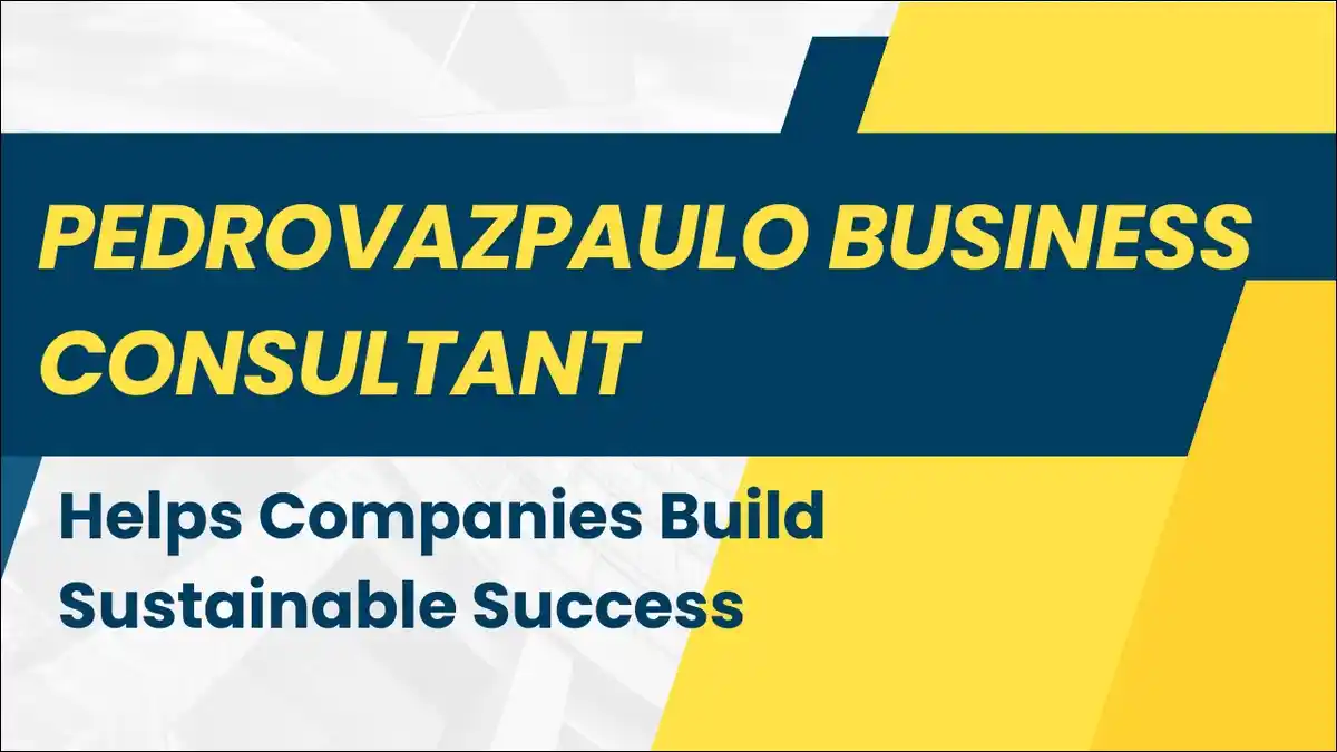 What Pedrovazpaulo Business Consultant Can Teach Every Entrepreneur
