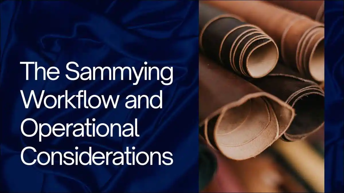 The Sammying Workflow and Operational Considerations