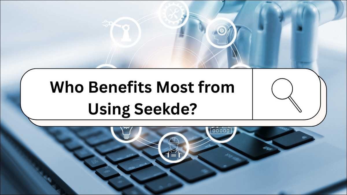 Who gets the most benefits from using Seekde search engine?