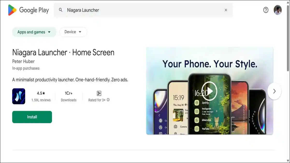 Niagara Launcher