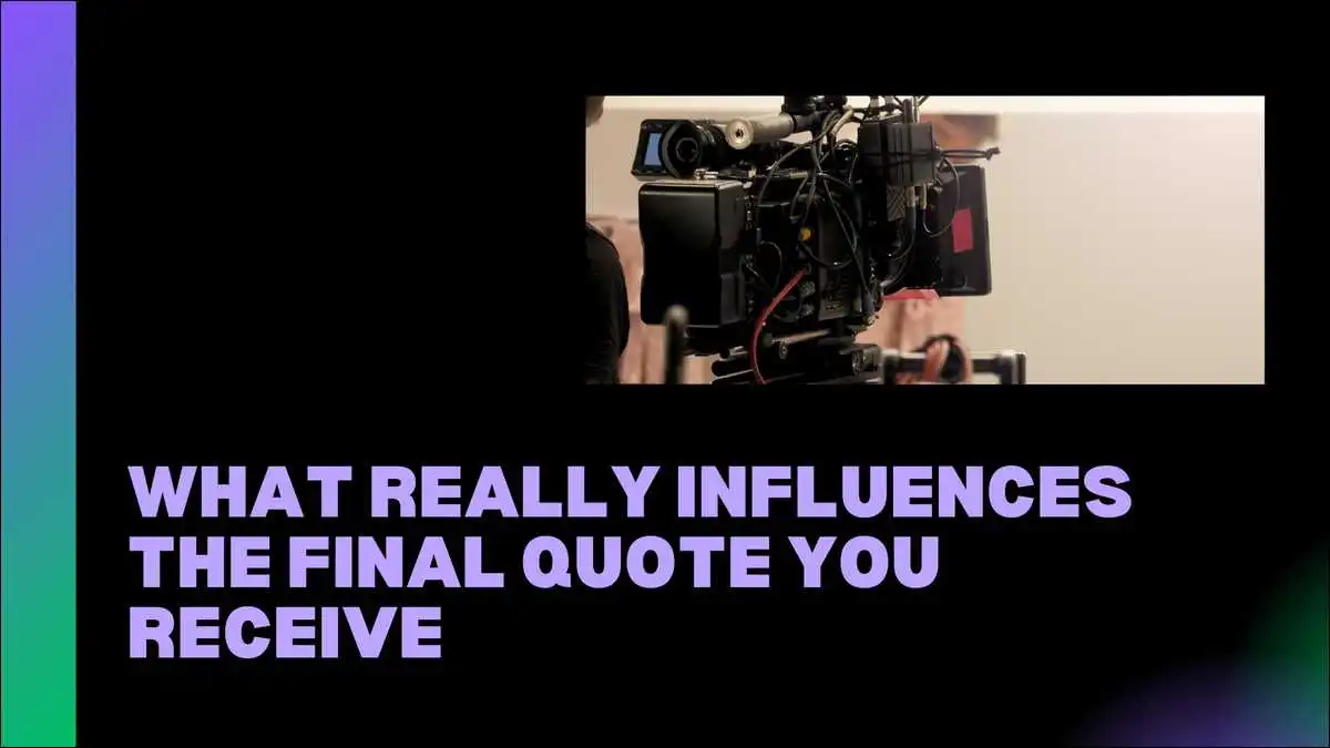 What Really Influences the Final Quote You Receive