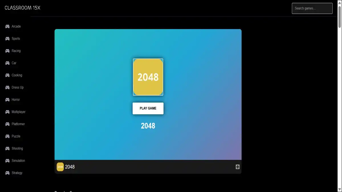 2048 game