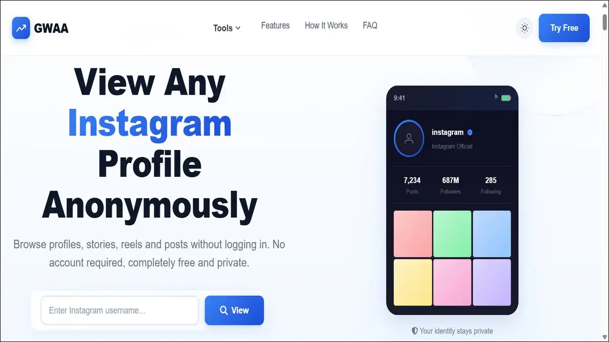 Gwaa Instagram Viewer