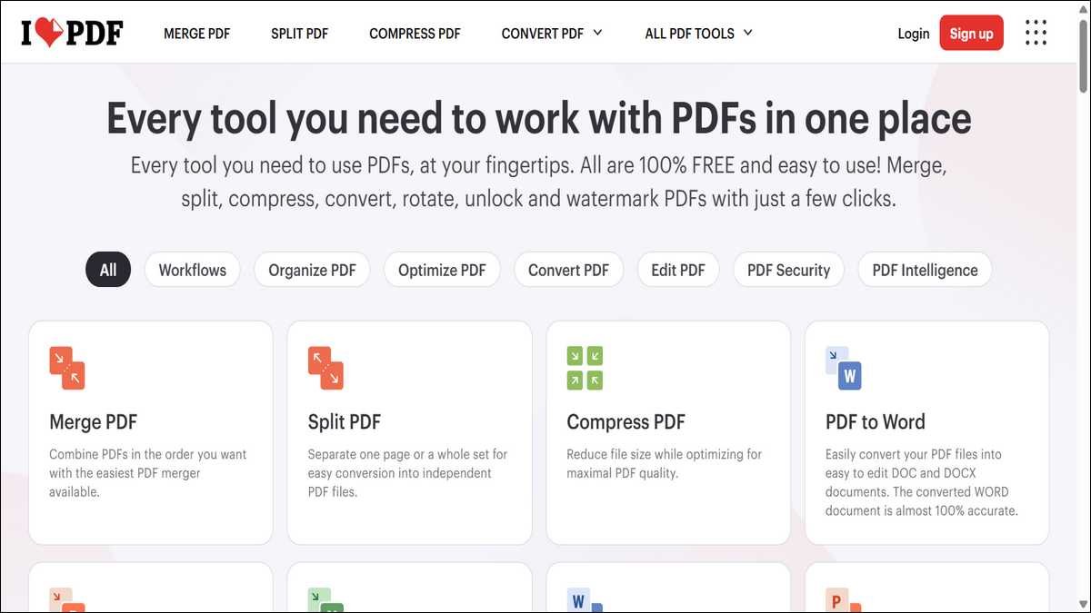 ILovePDF is one of the best TechyHitTools alternatives