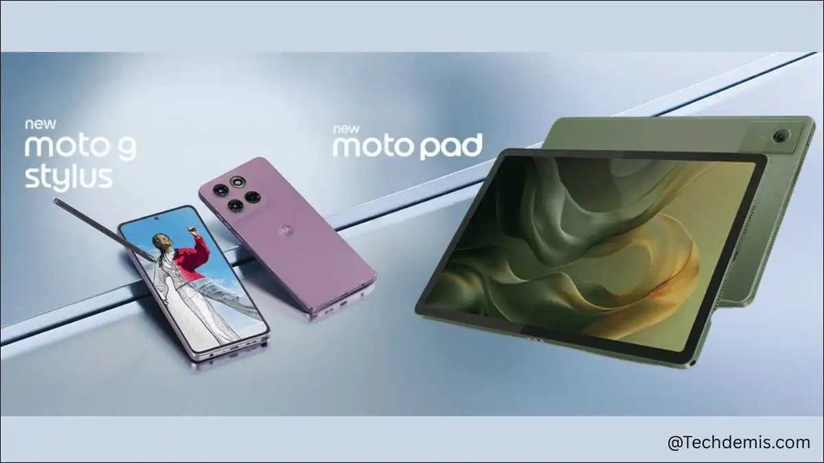 Motorola Unveils New Moto G Stylus 2026 & Moto Pad