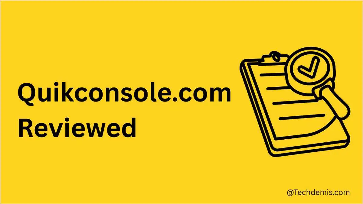 Quikconsole.com Review: What It Really Is (Not an AI Console)