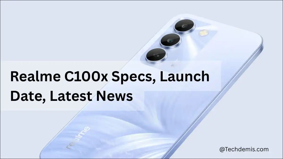 Realme C100x India Launch: 4GB RAM, 7000mAh Battery & Colours Leaked