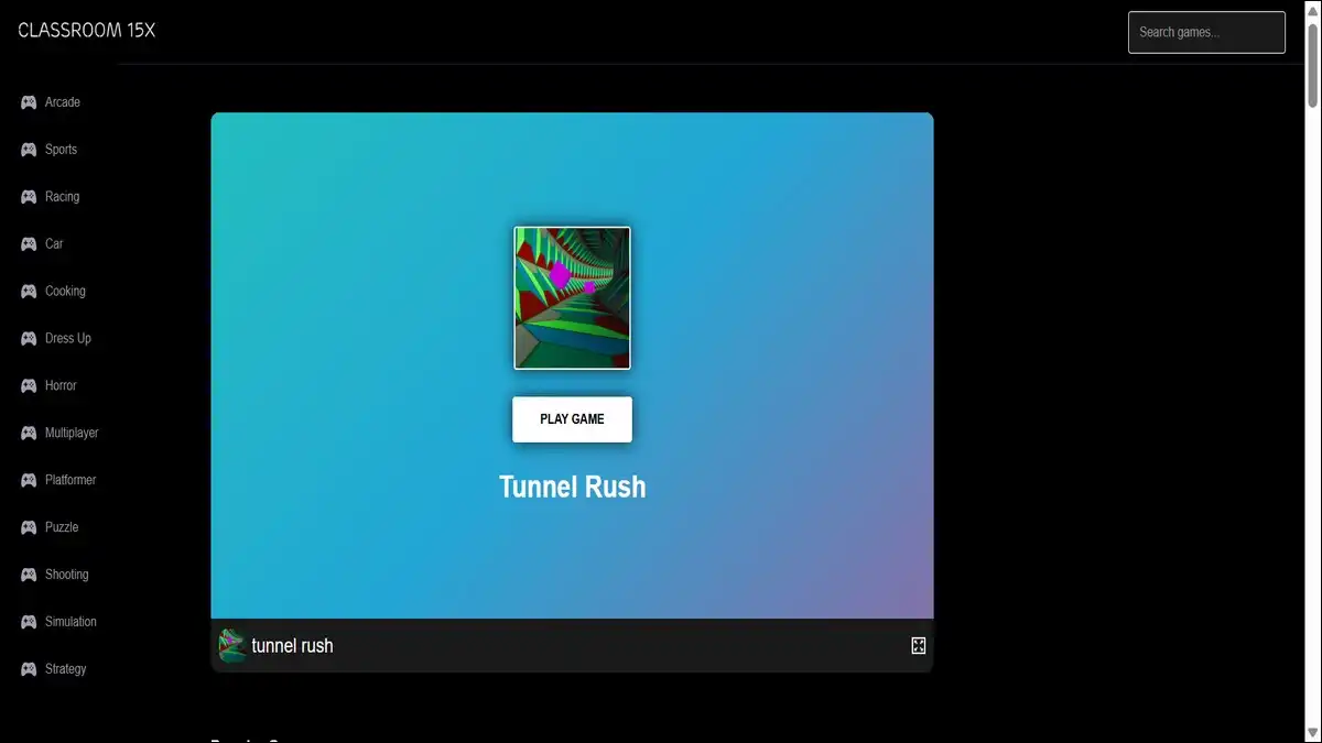 Tunnel Rush