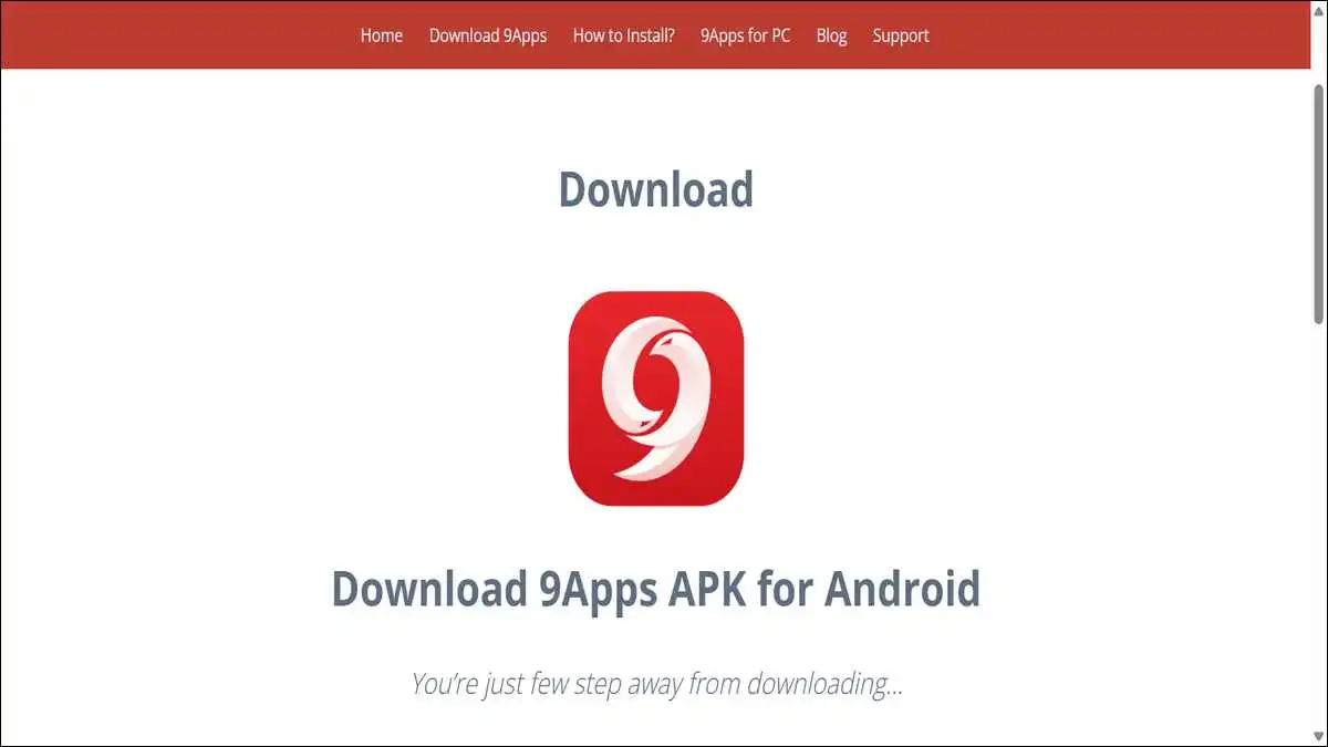 9Apps lightweight app store interface optimized for efficient performance on budget Android devices