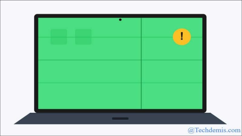 Green Screen on Laptop? 4 Types, 18 Fixes & When to Replace [2026]