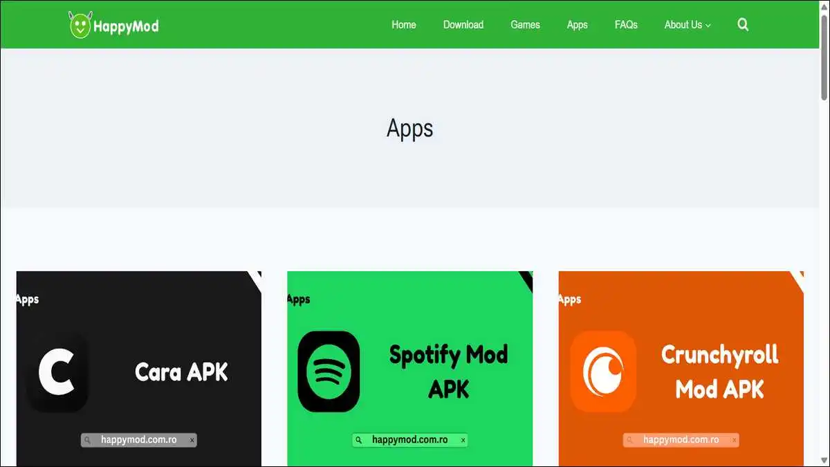 HappyMod offers modded apps for free