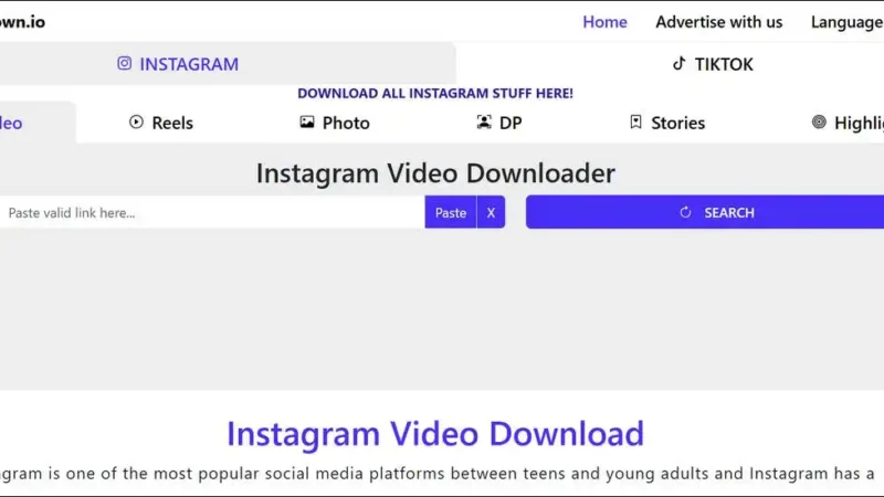I Tested InDown.io To Download Instagram Reels, Videos, Photos, Stories