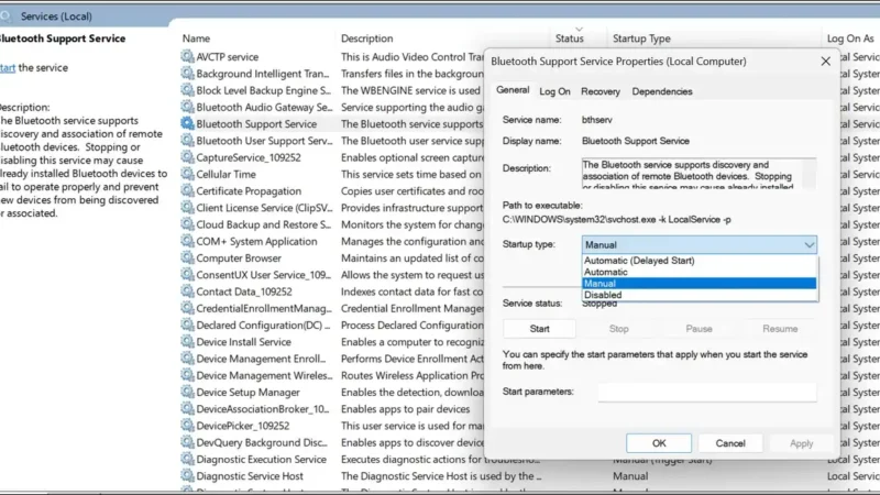 Restart Bluetooth Service In Windows 11 & 10 [Full Guide]